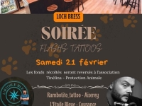 Ouroux-sur-Saône : Soirée Flashs Tattoos au pub Loch Bress