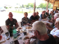 L'association de pêche "La Gaule San Germinoise" a offert une journée détente au champ de foire à ses membres.
