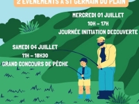 Saint Germain-du-Plain : 2 concours de pêche sont programmés début juillet 