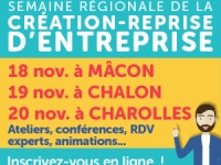 La création-reprise d’entreprise crée l’événement en Saône-et-Loire