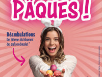 Au centre-ville chalonnais c’est Pâques avant l’heure : distribution d’œufs en chocolat mercredi 13 et samedi 16 avril. Allez donc faire un petit tour rues piétonnes ces après-midis-là ! 