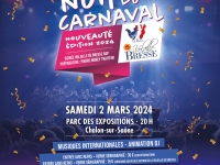 Réservez votre soirée  du samedi 2 mars c'est La Nuit du Carnaval avec ou sans repas !  