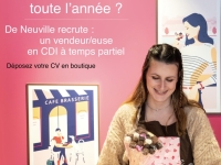 La Chocolaterie de Neuville recrute un(e) étudiant(e) en CDI !