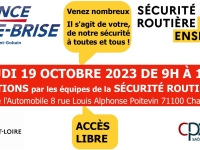 Les "Jeux Prévention Routière" chez France Pare-Brise Chalon/Saône, c'est aujourd'hui jeudi 19 octobre de 9h à 17h !