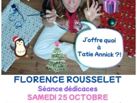 L’autrice Florence Rousselet, originaire de Sassenay, est en dédicace à Intermarché La Thalie ce samedi 25 octobre 2025 de 9h à 18h