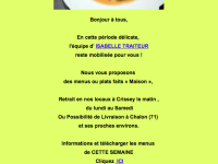 LIVRAISON A DOMICILE - Isabelle Traiteur se mobilise pour vous livrer ses plats faits « maison » 