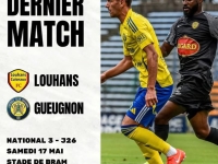 Samedi 17 mai – Clap de fin à la maison pour le FC Louhans avec un derby pour conclure !