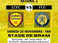 Louhans Cuiseaux FC est de retour au Stade de Bram !