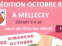 OCTOBRE ROSE – La commune de MELLECEY organise une marche de 5 km ouverte à toutes et tous, dimanche 2 octobre 
