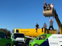 Repar’stores a confié ses travaux de terrassement à l’entreprise MOUNIER TP 