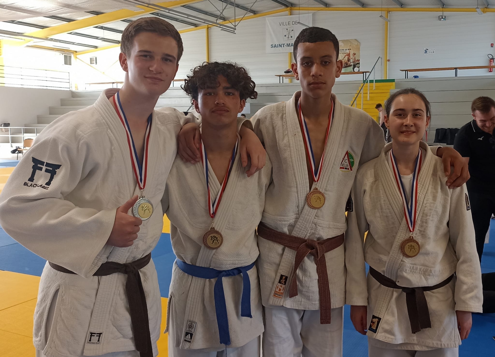 Pin’s Judo – 30 Ans Du Judo Club De Luisant – Émail (EGF) – Sport De Combat – Fabriqué En France