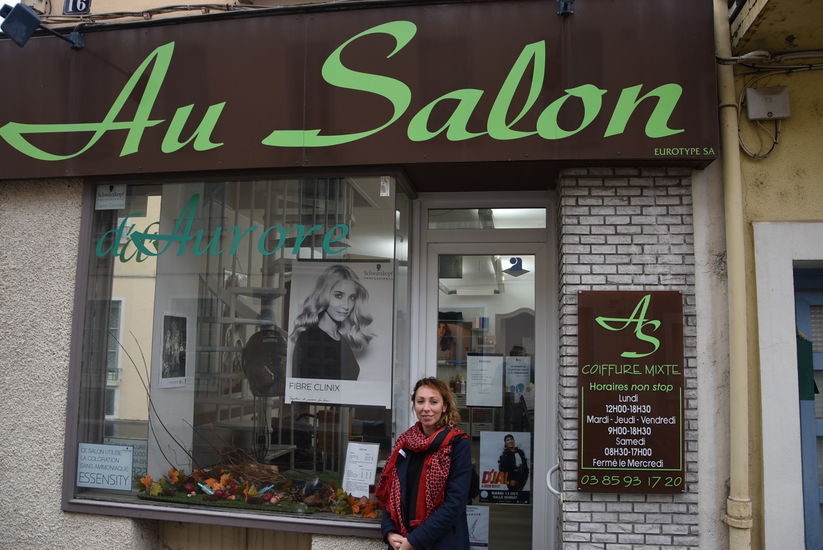 Le Salon de coiffure mixte à Chalon-sur-Saône : ‘Au salon d’Aurore