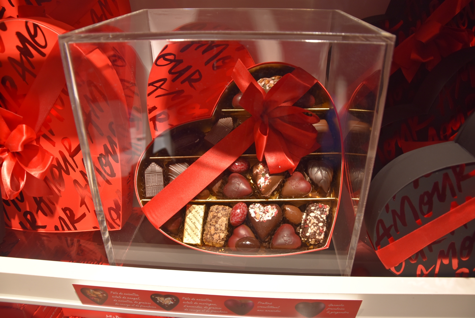 Pour la Saint Valentin, le cœur des chocolats gourmands se trouve