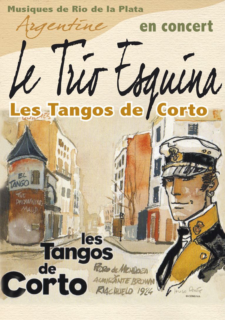 Sábado 15 de julio a las 20:30 en el Théâtre de Verdure de Montceaux-Ragny «Le Trio Esquina», tango – jazz de Argentina – info-chalon.com