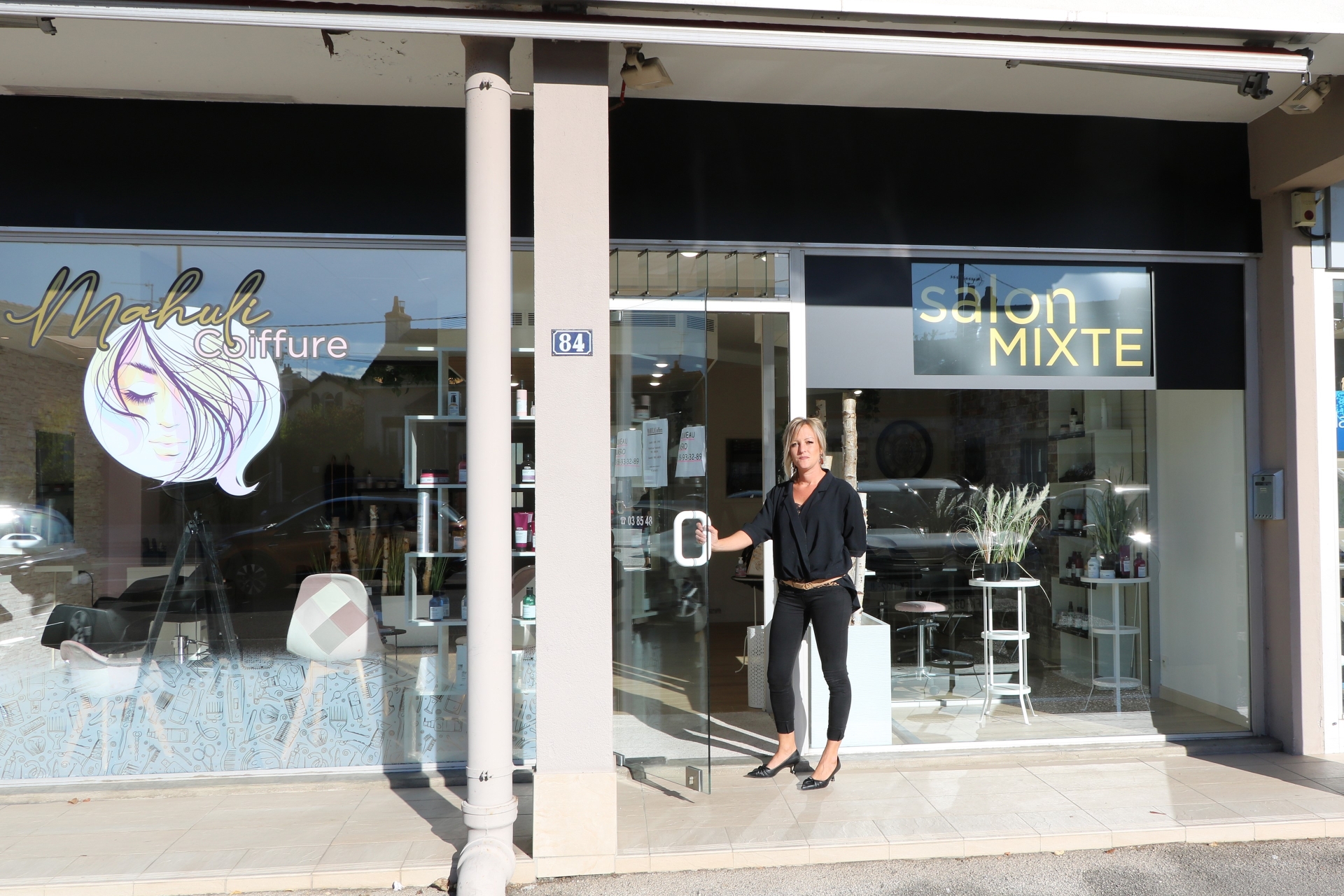 Pauline Laborde-Talmard a ouvert son propre salon de coiffure à Saint