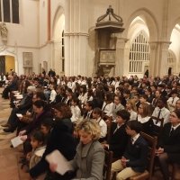 Le groupe Saint Charles a remis les diplômes du Cambridge à une petite centaine d'élèves à la cathédrale Saint Vincent jeudi 6 novembre.