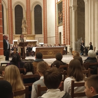 Le groupe Saint Charles a remis les diplômes du Cambridge à une petite centaine d'élèves à la cathédrale Saint Vincent jeudi 6 novembre.