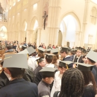 Le groupe Saint Charles a remis les diplômes du Cambridge à une petite centaine d'élèves à la cathédrale Saint Vincent jeudi 6 novembre.