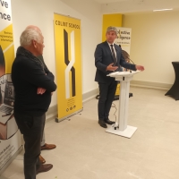 Inauguration des nouveaux locaux de Colint School à Chalon-sur-Saône rue d'Autun 