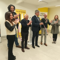 Inauguration des nouveaux locaux de Colint School à Chalon-sur-Saône rue d'Autun 