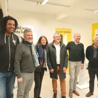 Inauguration des nouveaux locaux de Colint School à Chalon-sur-Saône rue d'Autun 