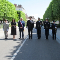 Cérémonie des 400 ans de la Marine Nationale à Chalon-sur-Saône