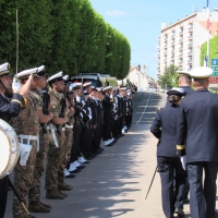 Cérémonie des 400 ans de la Marine Nationale à Chalon-sur-Saône