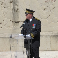 Cérémonie des 400 ans de la Marine Nationale à Chalon-sur-Saône