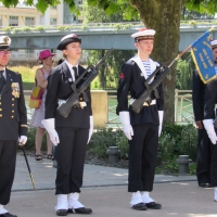 Cérémonie des 400 ans de la Marine Nationale à Chalon-sur-Saône