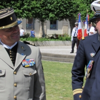 Cérémonie des 400 ans de la Marine Nationale à Chalon-sur-Saône