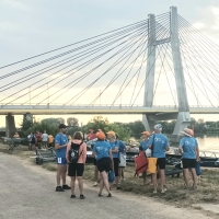 Chalon-sur-Saône : 12 Yolettes ont participé à la 1ère rando-aviron "Chalon sur l'eau"