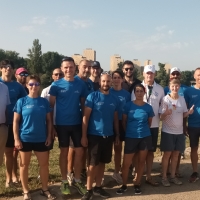 Chalon-sur-Saône : 12 Yolettes ont participé à la 1ère rando-aviron "Chalon sur l'eau"