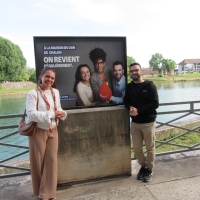 Chalon-sur-Saône : une exposition de photos sur les quais fait la promotion du don de plasma