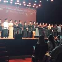 Chalon-sur-Saône : 2 cérémonies pour remettre les diplômes aux lycéens et étudiants de St Charles