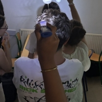 Les élèves du lycée St Charles à Chalon-sur-Saône ont accueilli un astrophysicien pour la journée