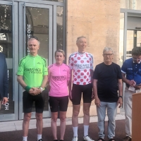 Chalon-sur-Saône : 180 cyclistes reliant Paris à Nice se sont arrêtés pour une nuit à Chalon-sur-Saône