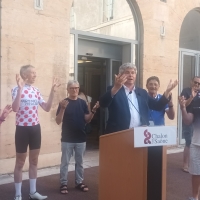 Chalon-sur-Saône : 180 cyclistes reliant Paris à Nice se sont arrêtés pour une nuit à Chalon-sur-Saône