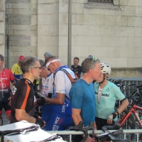 Chalon-sur-Saône : 180 cyclistes reliant Paris à Nice se sont arrêtés pour une nuit à Chalon-sur-Saône