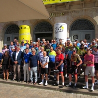 Chalon-sur-Saône : 180 cyclistes reliant Paris à Nice se sont arrêtés pour une nuit à Chalon-sur-Saône