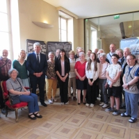 Vernissage de l'exposition de l'association Chalon Estudiantine