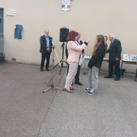 Ouroux-sur-Saône : Inauguration de la plaque de l'Ordre National du Mérite à l'Ecole primaire