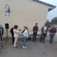 Ouroux-sur-Saône : Inauguration de la plaque de l'Ordre National du Mérite à l'Ecole primaire