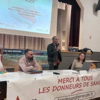 ADOT 71 était présent à l'assemblée générale des donneurs de sang