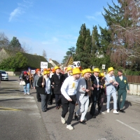 Ouroux-sur-Saône : près de 150 conscrits ont défilé dans les rues de la commune