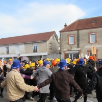 Ouroux-sur-Saône : près de 150 conscrits ont défilé dans les rues de la commune