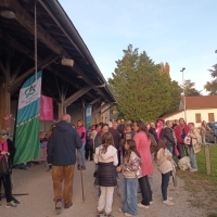Saint-Germain-Du-Plain: 80 marcheurs ont participé à la marche nocturne pour octobre rose ce samedi 18 octobre