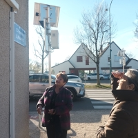 Saint Germain-du-Plain : Inauguration du chemin Lavaux en présence de Suzanne et Henriette