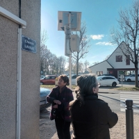 Saint Germain-du-Plain : Inauguration du chemin Lavaux en présence de Suzanne et Henriette