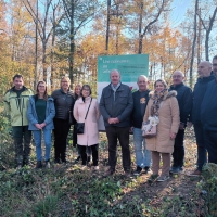 Saint Germain-du-Plain : Inauguration de la seconde parcelle "1 enfant 1 arbre"