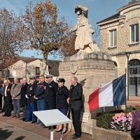 Cérémonie du 11 novembre à St Germain-du-Plain